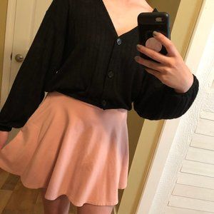 Arizona Black Cropped Long Sleeve